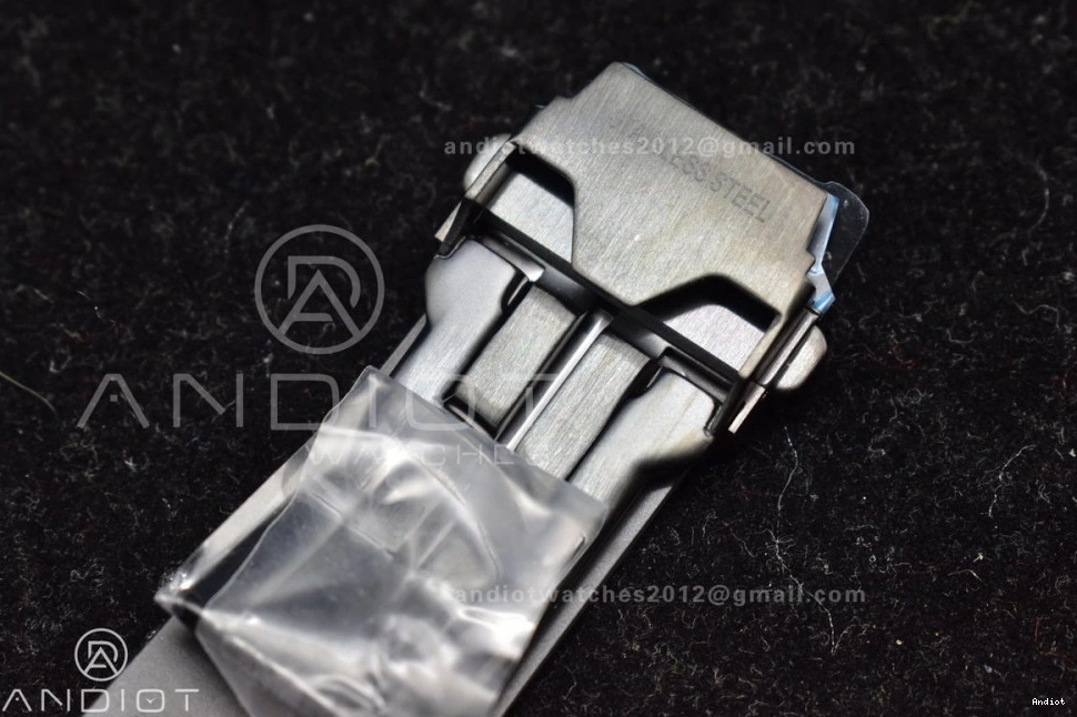 on 1:1 RG Strap Blue Unico Big Best Rubber Skeleton Blue Hublot Bang Dial ZF A1280 Edition 1122